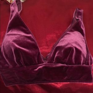 Velvet Bralette
